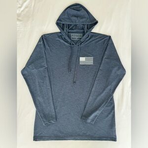 Anetik Low Pro Tech Hoody Heathered Navy Medium